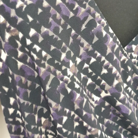 3/4 sleeve faux wrap style Jersey dress from COAST size 10 - Picture 6 of 9